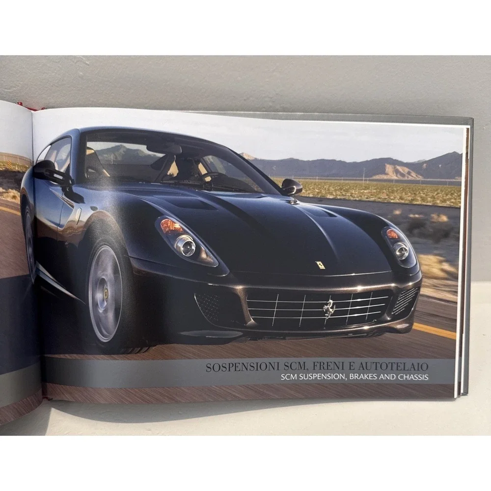 Ferrari 599 GTB Fiorano 80 Page Hardcover Sales Brochure 2006 English Italian